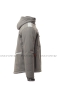 Preview: Wattierte Softshelljacke STREAM PAD in rauchgrau